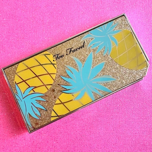 NWOB Too Faced Tutti Frutti Exclusive Sparkling Pineapple Eyeshadow Palette - Picture 4 of 7
